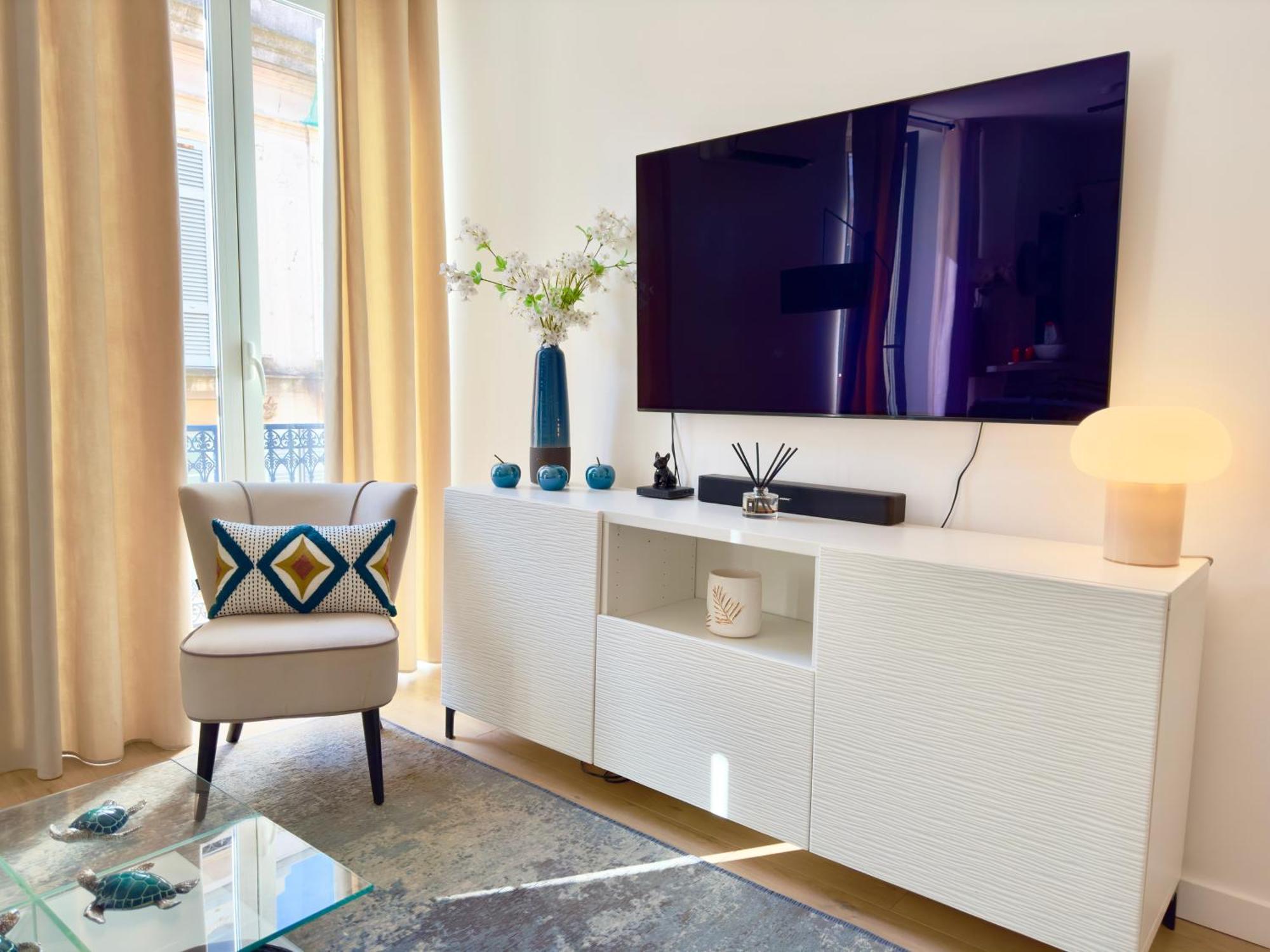 Luxueux 3 Pieces 80M2 - 2Ch - 2 Sdb - 1Mn Beach Croisette Cannes Exteriör bild